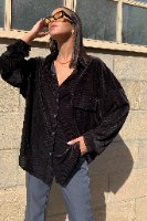 מכופתרת קטיפה סטפן