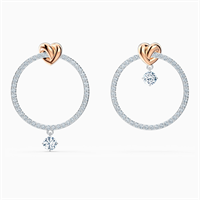עגילים SWAROVSKI קולקציית Lifelong Hrt