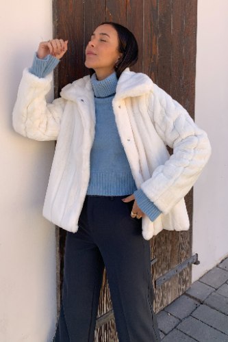 מעיל פרוותי הילטון