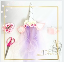 ערכת קשת לראש - חד קרן