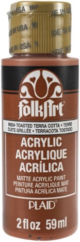 צבע אקריליק פולקארט 59 מ"ל TOASTED TERRA COTTA 99254