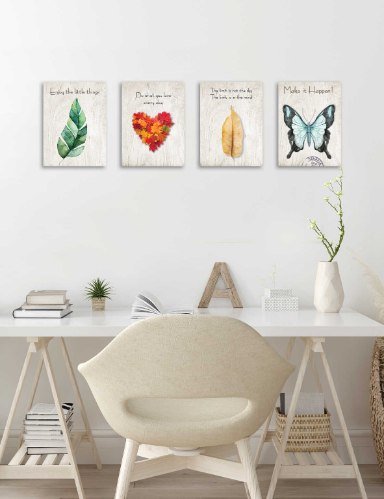 הפרפר והעלים