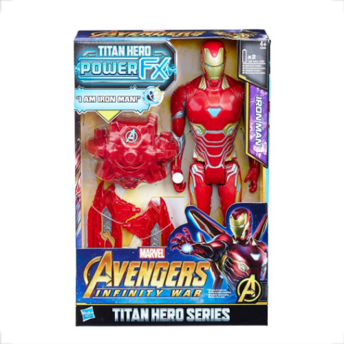 בובת איירון מן מדברת כולל מגוון אביזרים