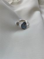 טבעת קייט כסף