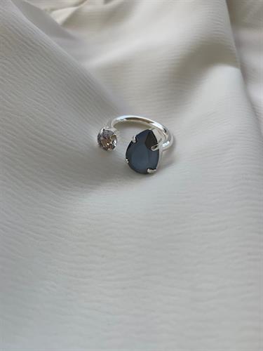 טבעת קייט כסף