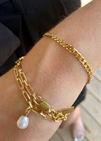 צמיד גורמט דק זהב