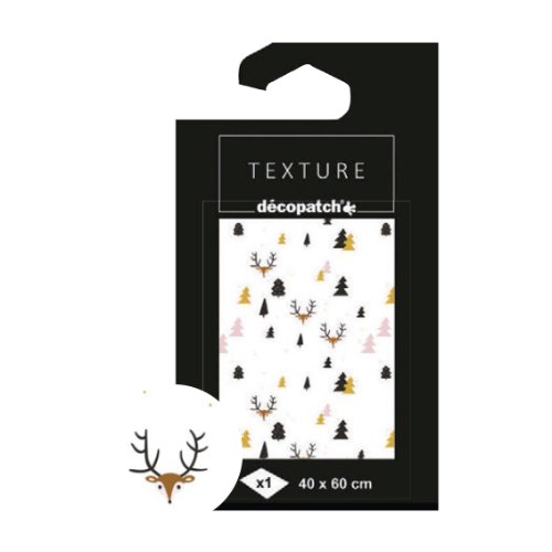 דף דקופאז' 40X60 - צבי (איילים)