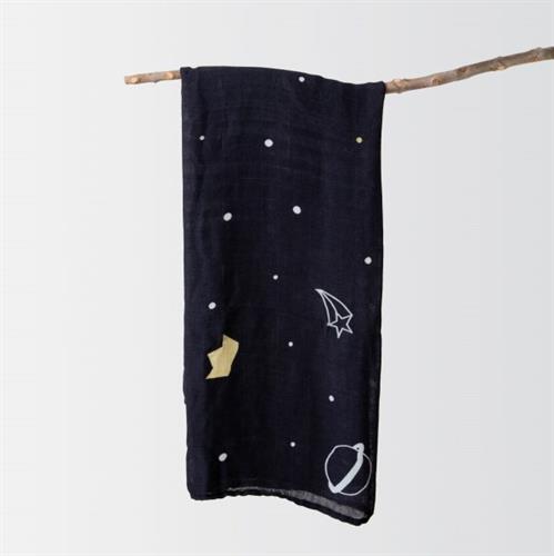 חיתול טטרא 100% במבוק  דגם - Black style