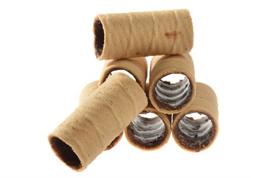 25 יח' גליליות שוקו קצר