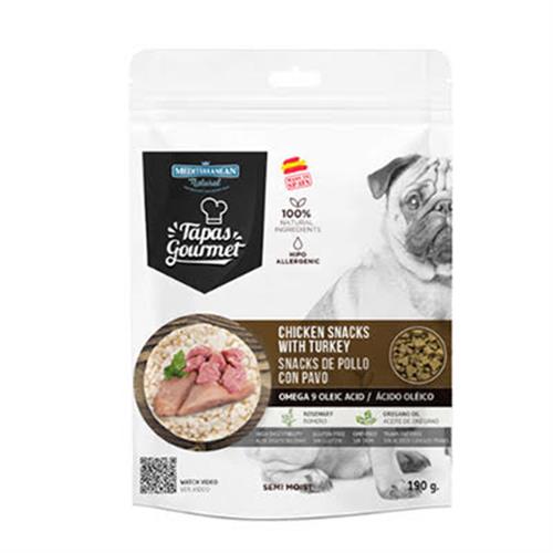 חטיף טאפאס בטעם עוף והודו 190 גרם
