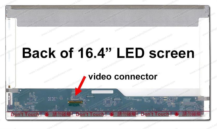 החלפת מסך למחשב נייד CHI MEI N164HGE-L11 REV.C1 LCD LAPTOP 16.4 1920x1080 LED Screen