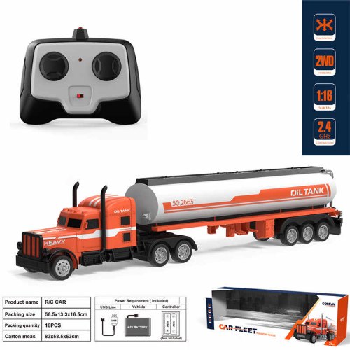 משאית טריילר שלט רחוק