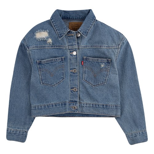 ג׳קט ג׳ינס LEVIS קצר כיסים 4-15