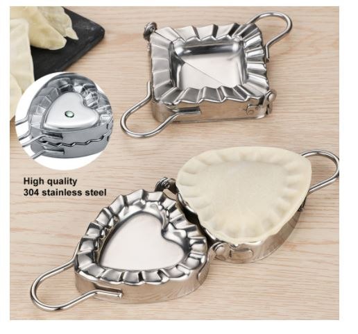 סט כיסוני בצק - בצורות לב וריבוע