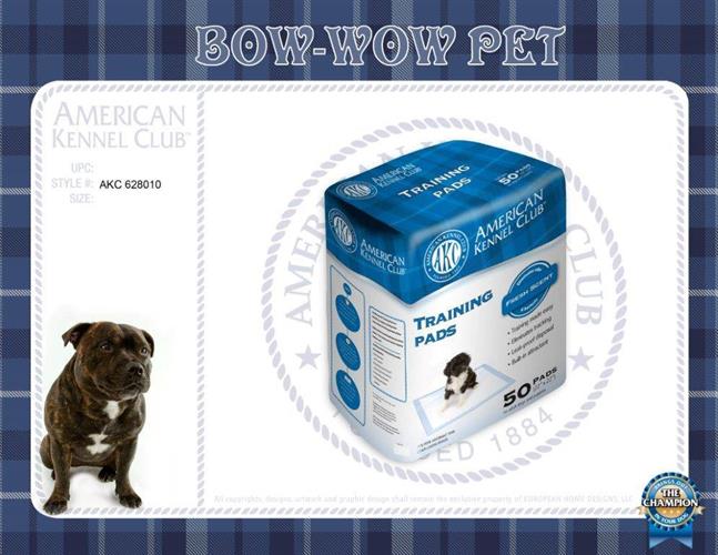 פדים לגורים 50 יחידות AKC