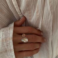 טבעת קייט כסף