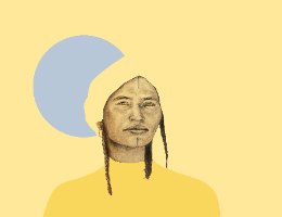 טיזירי - הדפס ציור על קנבס גדול