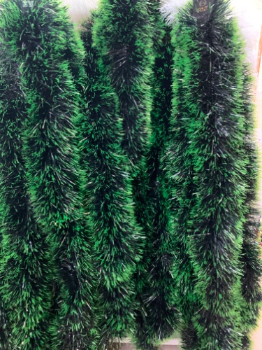 גרילנדות ירוק דשא/לבן