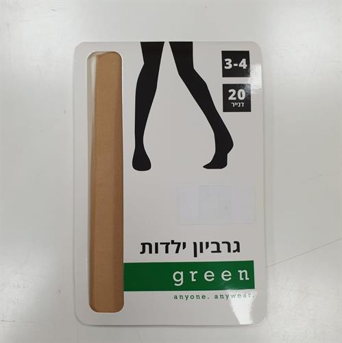 גרביון ילדות 20 דנייר גוף