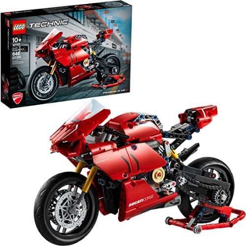 לגו טכניק אופנוע דוקאטי 42107 LEGO TECHNIC Ducati Panigale V4 R