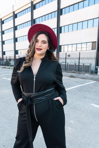 אוברול טיילור שחור