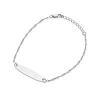 צמיד פלטה אליפסה