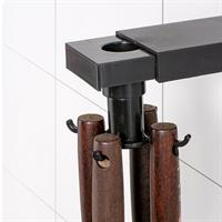 מתלה אחסון לכלי מטבח מסתובב