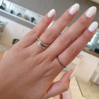 טבעת איטרניטי בזהב 14K משובצת יהלומים שחורים 0.23 קראט