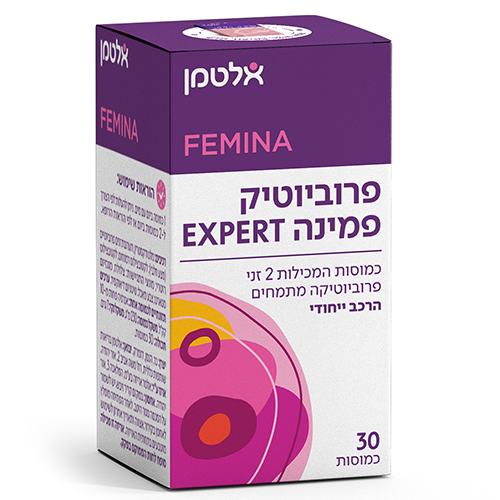 פרוביוטיק פמינה EXPERT, מכיל 30 כמוסות, אלטמן