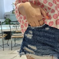 טבעת יהלומים שחורים │ טבעת זהב משובצת יהלומים 0.55 קראט