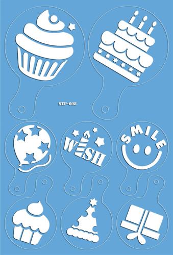 שבלונות מטקה לציורי ילדים - חד קרן