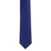 עניבה חלקה כחול רויאל