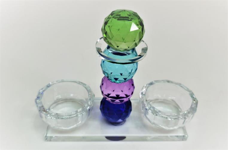 מלחיה מקריסטל בגווני כחול