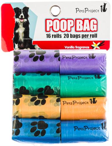 שקיות לאיסוף צרכים 16 יחידות