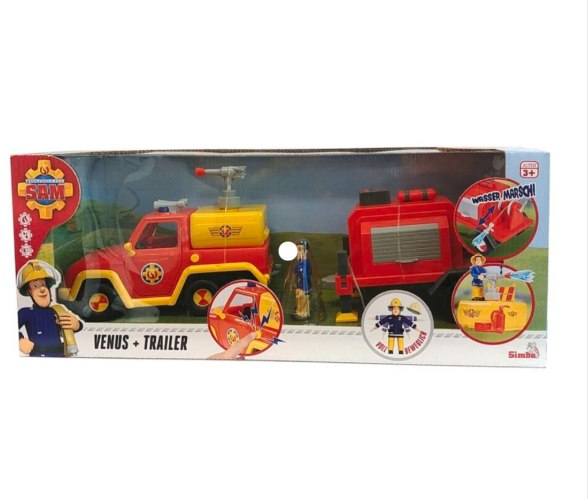 כבאית + מכל משפריץ מים סמי הכבאי