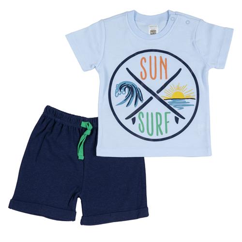 חליפה קצרה הדפס גלישה