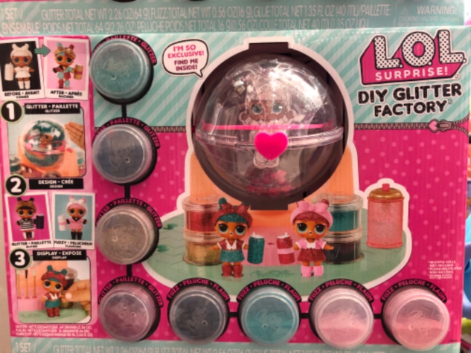 לול יצירה עם נצנצים