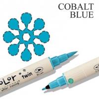 טוש בד זיג דו"צ - כחול קובלט 031