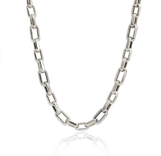 שרשרת חוליות לבן לגבר