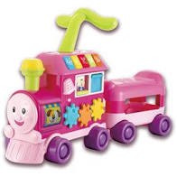 הליכון רכבת לימודי-ורוד