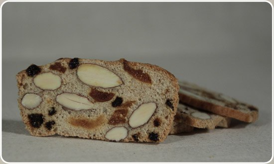 פסיפס פירות עם קמח כוסמין מלא