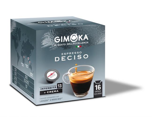 16 קפסולות דסיזו ג'ימוקה תואם מודו מיו | חוזק 12 | Gimoka Desico