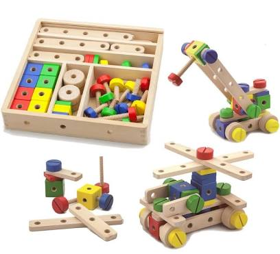 הרכבה אום ובורג