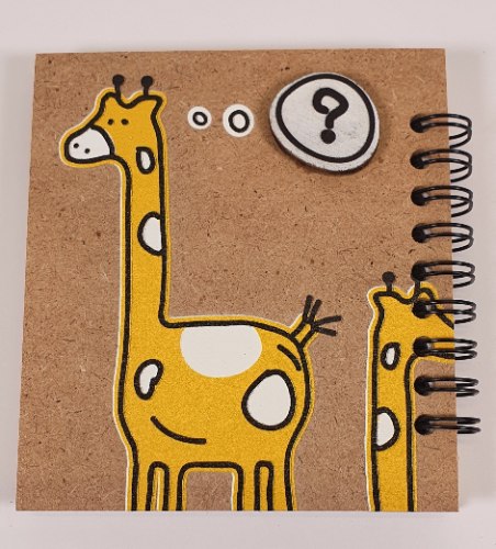 פנקס מיני חיות משעשעות (9X10 ס"מ)