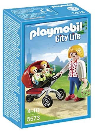 5573 אמא עם עגלת תאומים