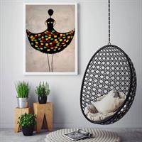 רקדנית צבעונית