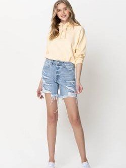 שורט ג'ינס ברמודה INSANE