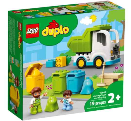 לגו Duplo 10945 משאית זבל ומיחזור