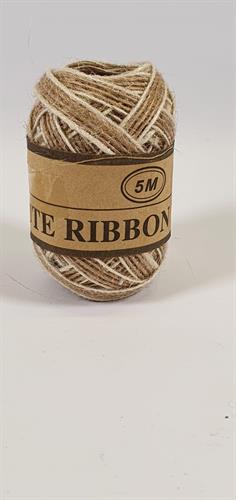 חוט פשתן קלוע שטוח עם דוגמא