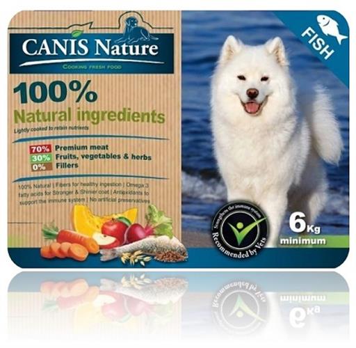 קאניס נייצ'ר דגים מזון רך 6 ק"ג